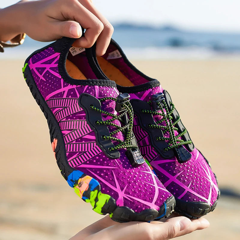 Mens Water Shoes Womens Beach Shoes Aqua Swim Shoes Pool Barefoot Quick Dry Boating Fishing Diving with Yoga Water Aerobics