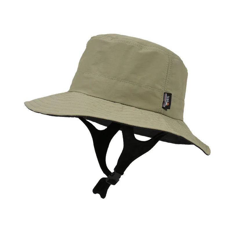 Sunscreen surfing cap women's men's wind-proof and UV-proof sun hat summer light and breathable outdoor cap fisherman surf hat