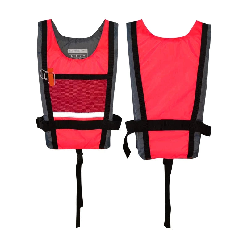 Swim Vest Adult children Life Jackets Kayak Women Men PFD Buoyancy Aid for Snorke Boat Water Sport Fully Adjustable Crotch Strap