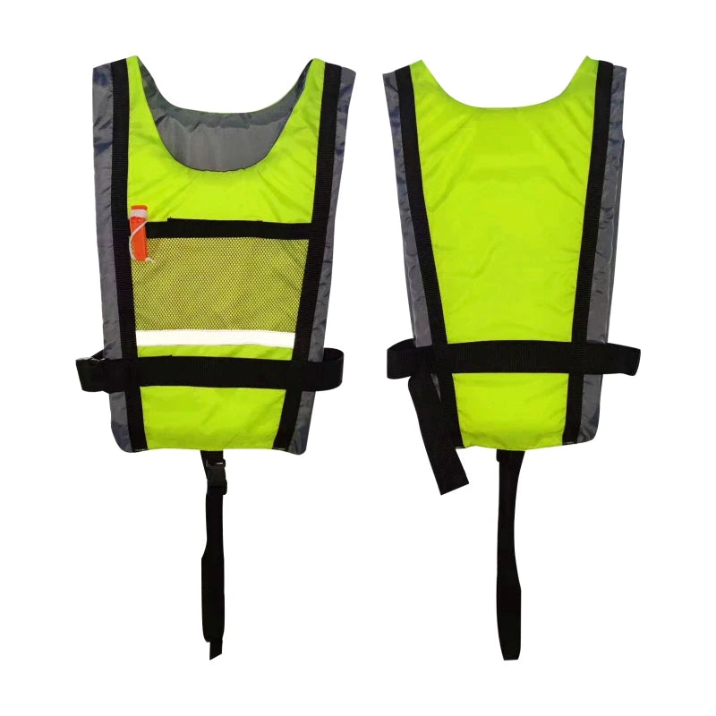 Swim Vest Adult children Life Jackets Kayak Women Men PFD Buoyancy Aid for Snorke Boat Water Sport Fully Adjustable Crotch Strap