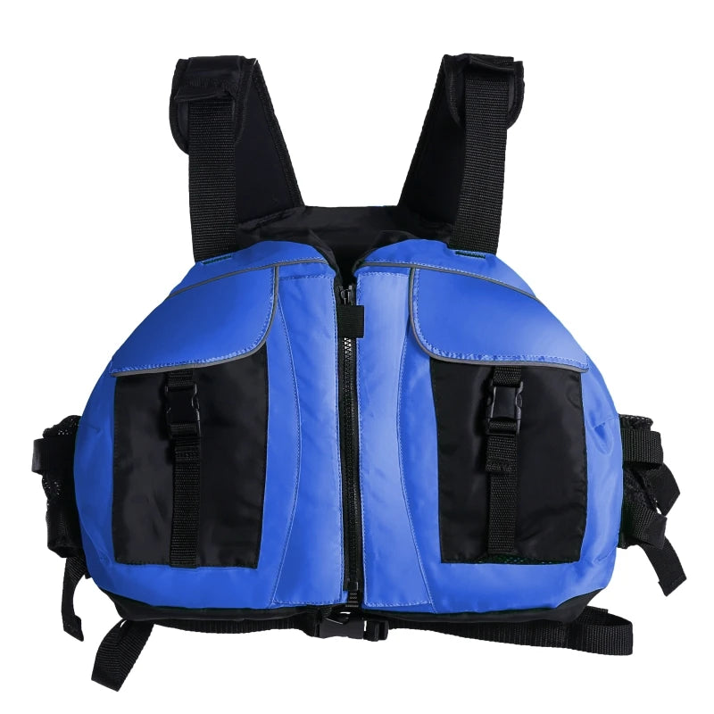 Swim Vest Adult children Life Jackets Kayak Women Men PFD Buoyancy Aid for Snorke Boat Water Sport Fully Adjustable Crotch Strap