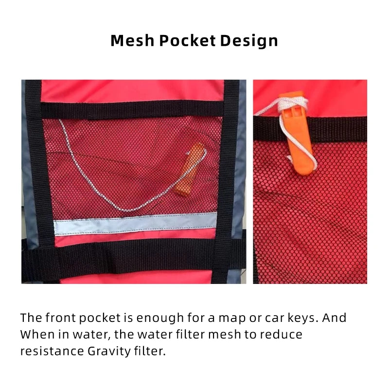 Swim Vest Adult children Life Jackets Kayak Women Men PFD Buoyancy Aid for Snorke Boat Water Sport Fully Adjustable Crotch Strap