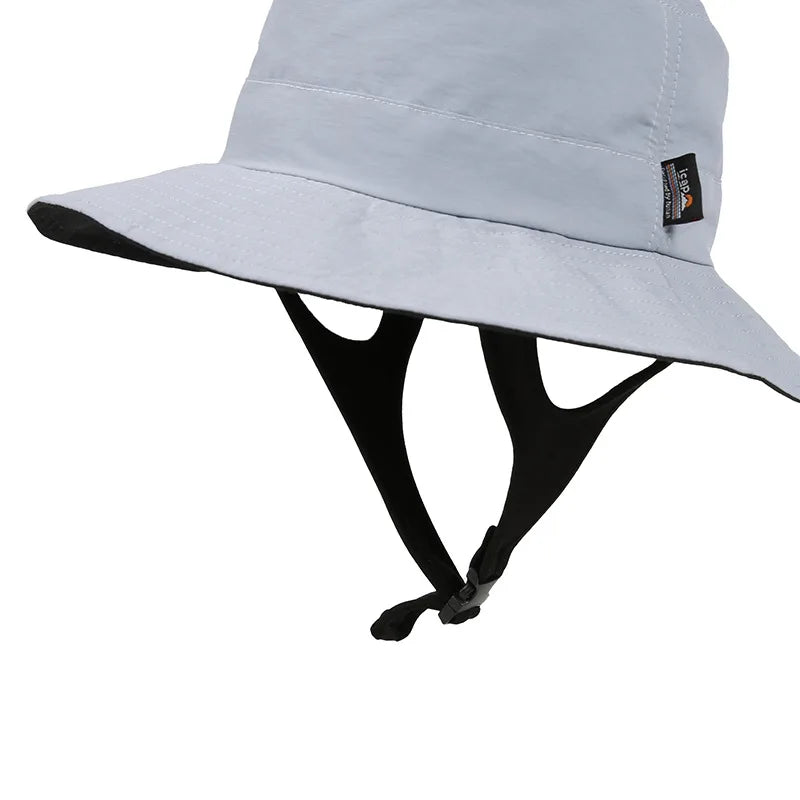 Sunscreen surfing cap women's men's wind-proof and UV-proof sun hat summer light and breathable outdoor cap fisherman surf hat