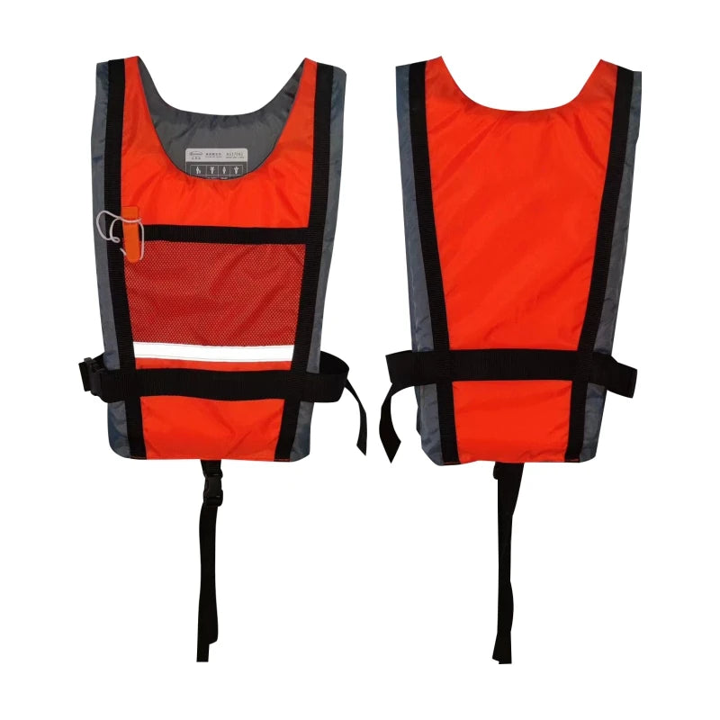 Swim Vest Adult children Life Jackets Kayak Women Men PFD Buoyancy Aid for Snorke Boat Water Sport Fully Adjustable Crotch Strap