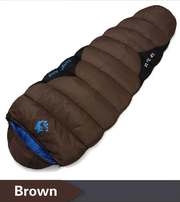 Thickened Winter Cold Weather Waterproof Sleeping Bag Camping Hiking Supplies -8℃ Cotton Sleeping Bags