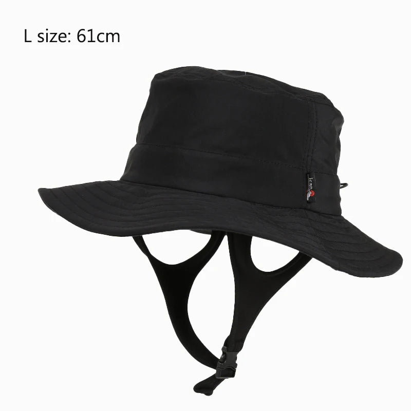 Sunscreen surfing cap women's men's wind-proof and UV-proof sun hat summer light and breathable outdoor cap fisherman surf hat