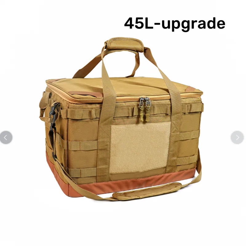 30L/45L Multi-size Camping Storage Bag,Heavy-Duty Cooking Gear Bag, Multi-Functional Outdoor Sports Bag For Camping