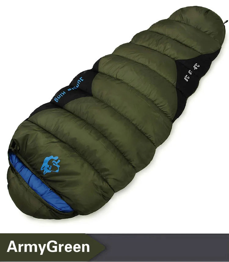 Thickened Winter Cold Weather Waterproof Sleeping Bag Camping Hiking Supplies -8℃ Cotton Sleeping Bags