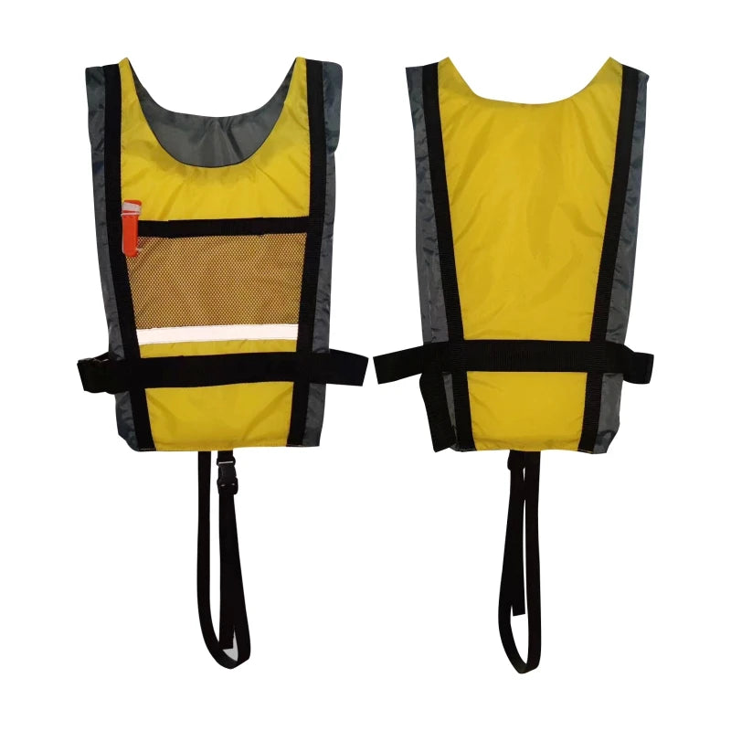 Swim Vest Adult children Life Jackets Kayak Women Men PFD Buoyancy Aid for Snorke Boat Water Sport Fully Adjustable Crotch Strap