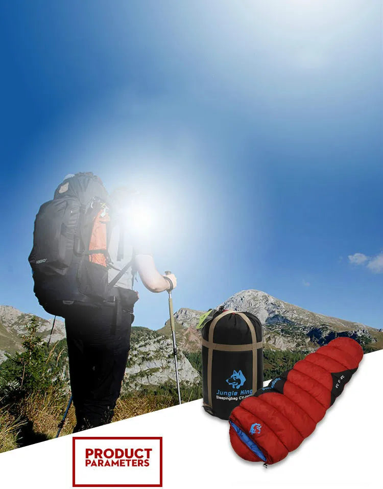 Thickened Winter Cold Weather Waterproof Sleeping Bag Camping Hiking Supplies -8℃ Cotton Sleeping Bags