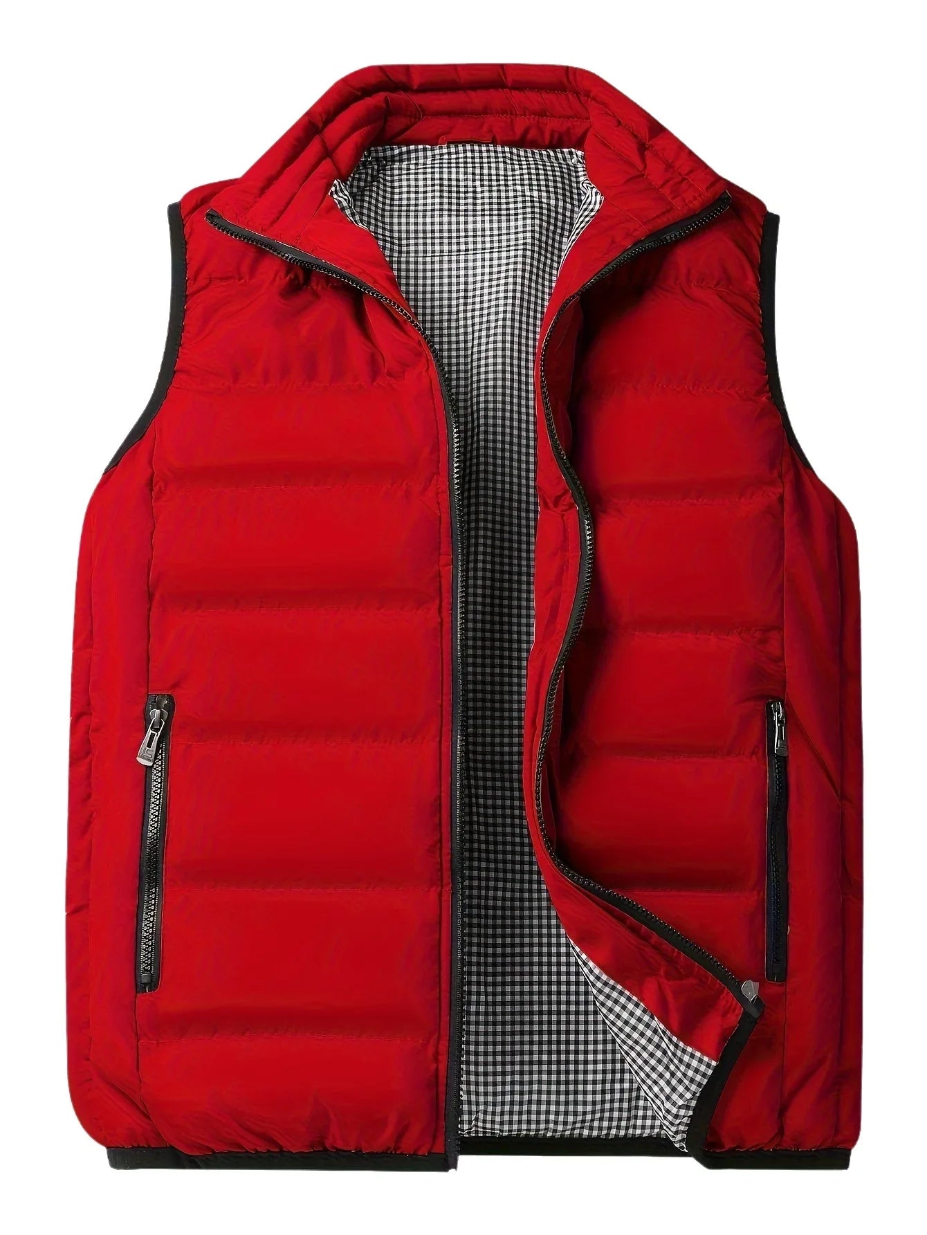 Men Vest Windproof Vest Men Jacket Sleeveless Vest Winter Jacket Casual Coat Men down Cotton Warm Thicken Waistcoat thick gilet