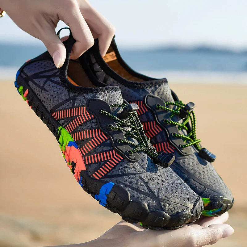 Mens Water Shoes Womens Beach Shoes Aqua Swim Shoes Pool Barefoot Quick Dry Boating Fishing Diving with Yoga Water Aerobics
