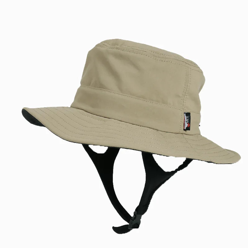 Sunscreen surfing cap women's men's wind-proof and UV-proof sun hat summer light and breathable outdoor cap fisherman surf hat