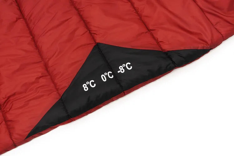 Thickened Winter Cold Weather Waterproof Sleeping Bag Camping Hiking Supplies -8℃ Cotton Sleeping Bags