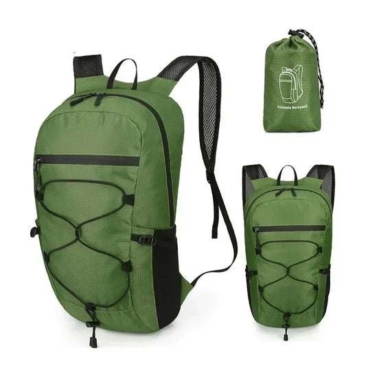 20L Outdoor Large Capacity Hiking Travel BackpackLightweight Foldable Waterproof Backpack Outdoor Pack For Women Men