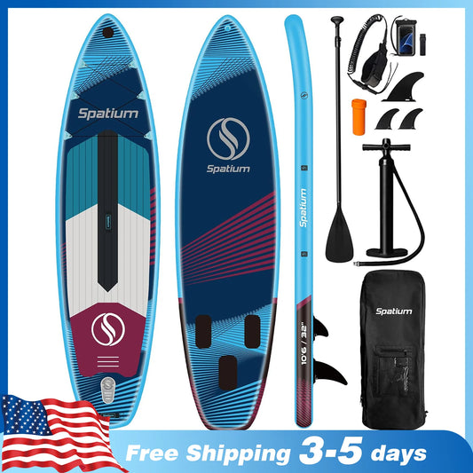 Inflatable Paddle Board, Stand Up Paddle Board, Sup Board for Adults with Premium Sup Accessories