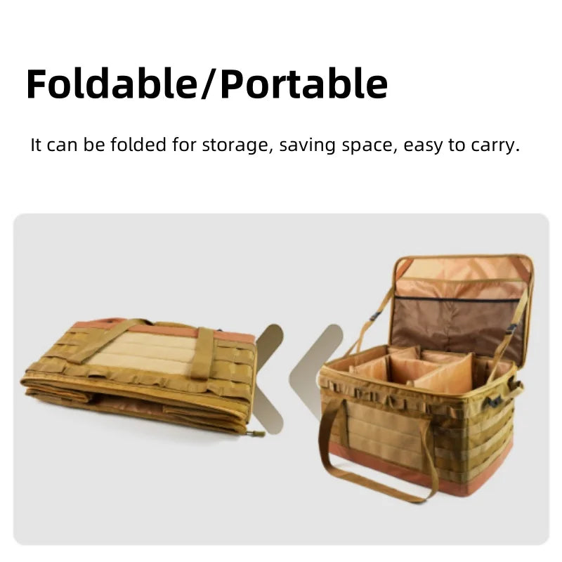 30L/45L Multi-size Camping Storage Bag,Heavy-Duty Cooking Gear Bag, Multi-Functional Outdoor Sports Bag For Camping